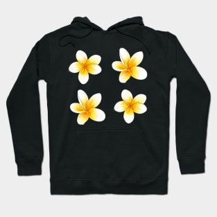 Flower motive Hoodie